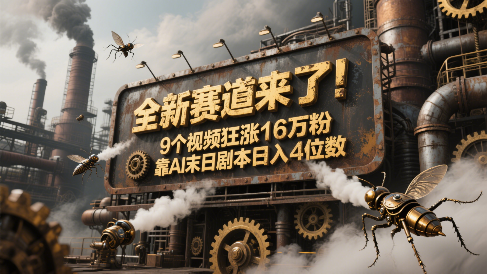 20250605014801-6840f751a762c.png 全新赛道来了!9个视频狂涨16万粉,靠AI末日剧本日入4位数,评论区爆肝追更!