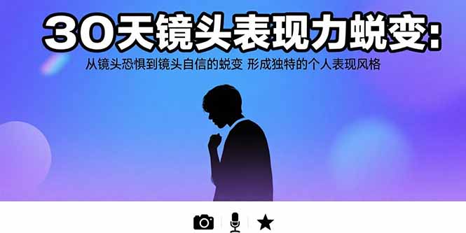 20260302025011-69a4fae3949a9.jpg 30天镜头表现力蜕变:从镜头恐惧到镜头自信的蜕变 形成独特的个人表现风格