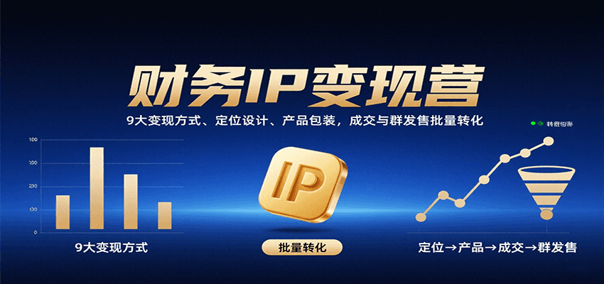 20260302032906-69a5040240280.png 财务IP变现营:9大变现方式、定位设计、产品包装,成交与群发售批量转化