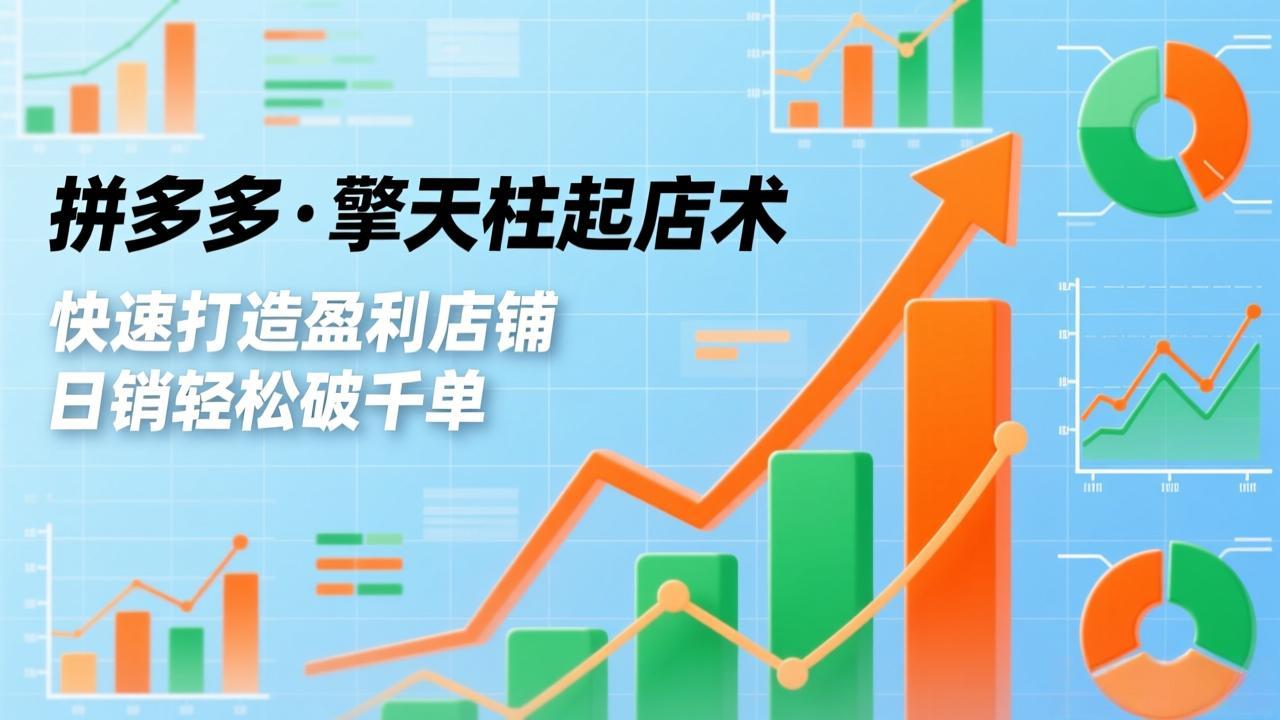 20260302033916-69a50664d65f5.jpeg 拼多多·擎天柱起店术,爆流布局、利润起飞、不断流,快速打造盈利店铺,日销轻松破千单