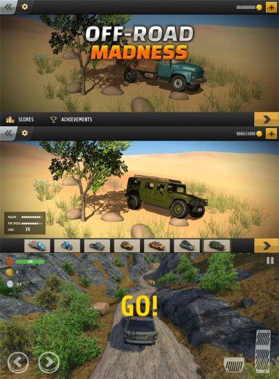 驾驶模拟类游戏 疯狂越野网赚项目-副业赚钱-互联网创业-资源整合百读客