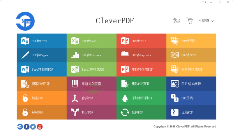 CleverPDF多功能PDF工具v3.0.0网赚项目-副业赚钱-互联网创业-资源整合百读客