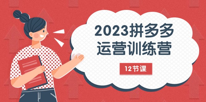 2023拼多多运营训练营：流量底层逻辑，免费+付费流量玩法（12节课）网赚项目-副业赚钱-互联网创业-资源整合百读客