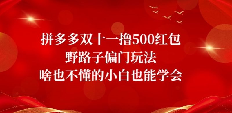 首发价值2980最新淘宝无货源不开车自然流超低成本截流玩法日入300+【揭秘】【1111更新】网赚项目-副业赚钱-互联网创业-资源整合百读客