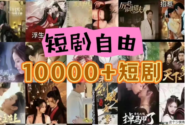 打造完全属于自己的个人短剧库,实现网盘拉新与私域变现的完美融合!网赚项目-副业赚钱-互联网创业-资源整合百读客