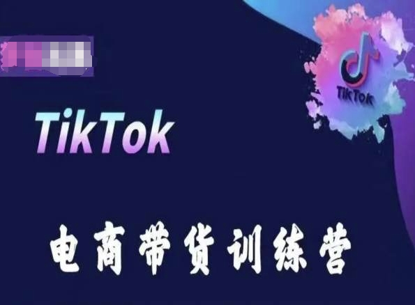 TikTok电商带货训练营，跟随时代潮流，跨境掘金网赚项目-副业赚钱-互联网创业-资源整合百读客