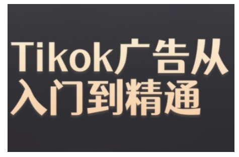 Tiktok Ads实操教程，Tiktok广告从入门到精通网赚项目-副业赚钱-互联网创业-资源整合百读客