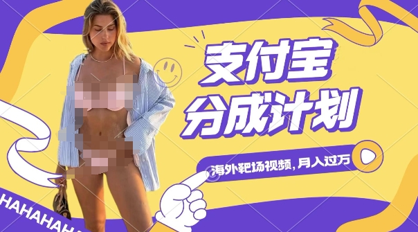 利用海外靶场射击视频，挣支付宝分成收益，轻松月入过W网赚项目-副业赚钱-互联网创业-资源整合百读客