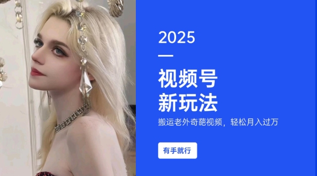 搬运老外奇葩视频，撸视频号分成计划收益，每天只需一小时，新手小白轻松月入过W网赚项目-副业赚钱-互联网创业-资源整合百读客