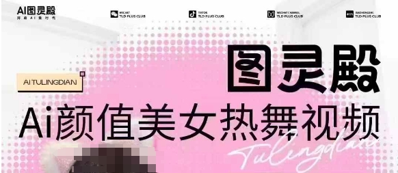 全网首发，原价988图灵殿AI颜值美女热舞视频，云端生图，轻松过原创网赚项目-副业赚钱-互联网创业-资源整合百读客