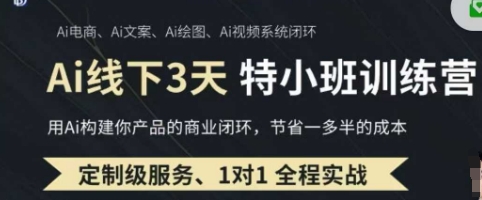 AI实操培训第20-21期线下，0基础保姆级教程，3月最新整理，企业获客、降本增效、打造超级个体网赚项目-副业赚钱-互联网创业-资源整合百读客