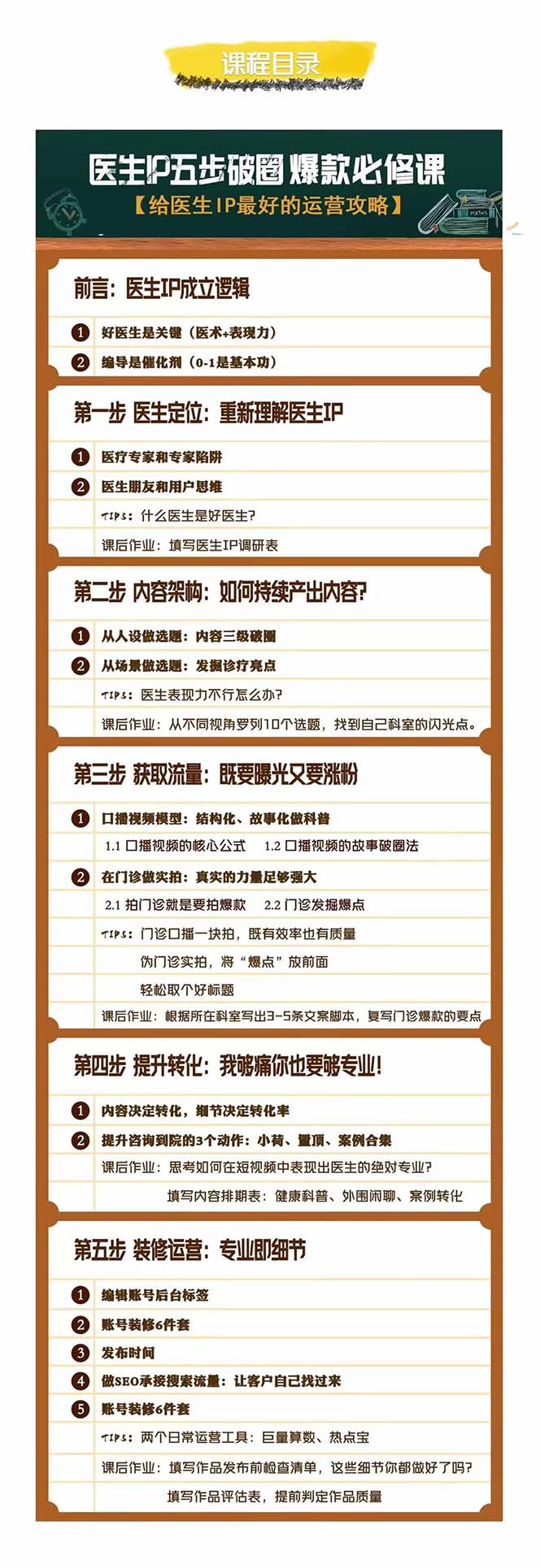 医生IP·5步破圈：黄V医生IP百万爆款从0到1的必修课 学习内容运营的底层…