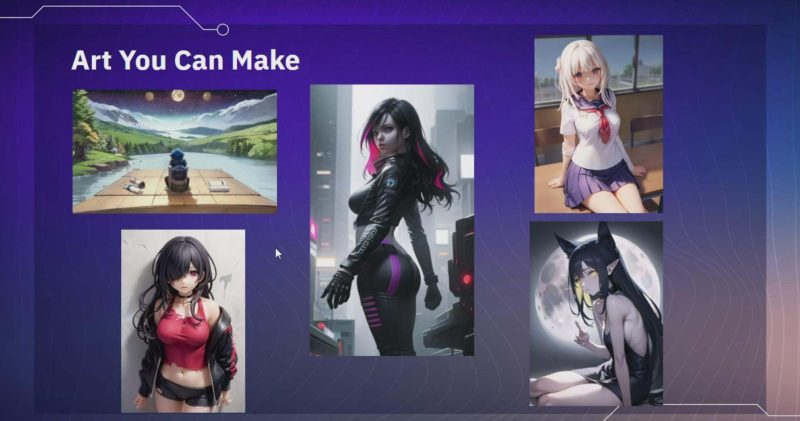 利用Stable Diffusion AI人工智能生成动漫艺术分步教程-14节课-中英字幕网赚项目-副业赚钱-互联网创业-资源整合百读客