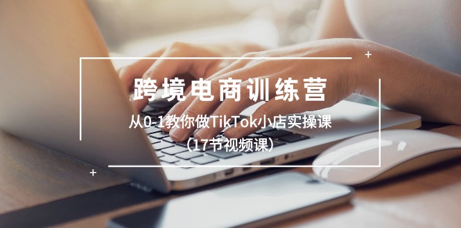 跨境电商训练营：从0-1教你做TikTok小店实操课（17节视频课）网赚项目-副业赚钱-互联网创业-资源整合百读客
