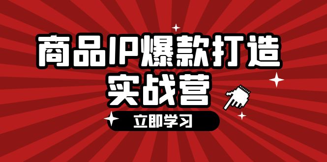 商品-IP爆款打造实战营【第四期】,手把手教你打造商品IP,爆款 不断网赚项目-副业赚钱-互联网创业-资源整合百读客
