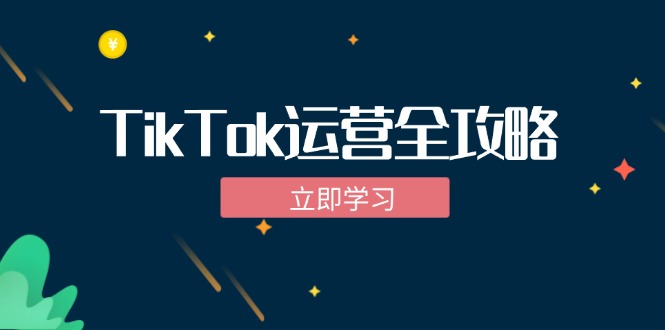 TikTok实战运营全攻略：从下载软件到变现，抖音海外版实操教程网赚项目-副业赚钱-互联网创业-资源整合百读客