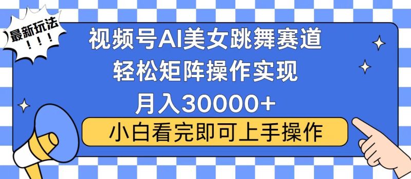 视频号蓝海赛道玩法,当天起号,拉爆流量收益,小白也能轻松月入30000+网赚项目-副业赚钱-互联网创业-资源整合百读客