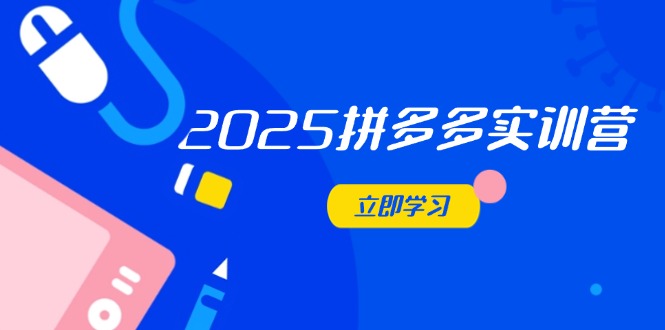 2025拼多多实训营：深度剖析运营关键，助力电商人快速提升网赚项目-副业赚钱-互联网创业-资源整合百读客