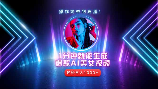 2025年最强副业:用AI做短视频,从零开始打造爆款账号!网赚项目-副业赚钱-互联网创业-资源整合百读客