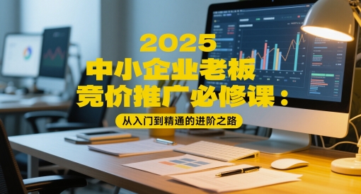 2025中小企业老板竞价推广必修课：从入门到精通的进阶之路网赚项目-副业赚钱-互联网创业-资源整合百读客