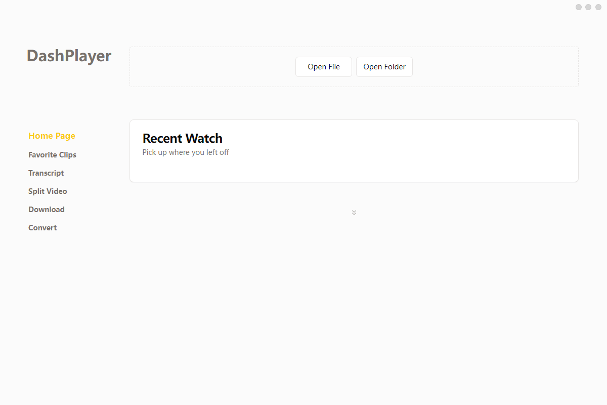 DashPlayer视频播放器v5.1.5