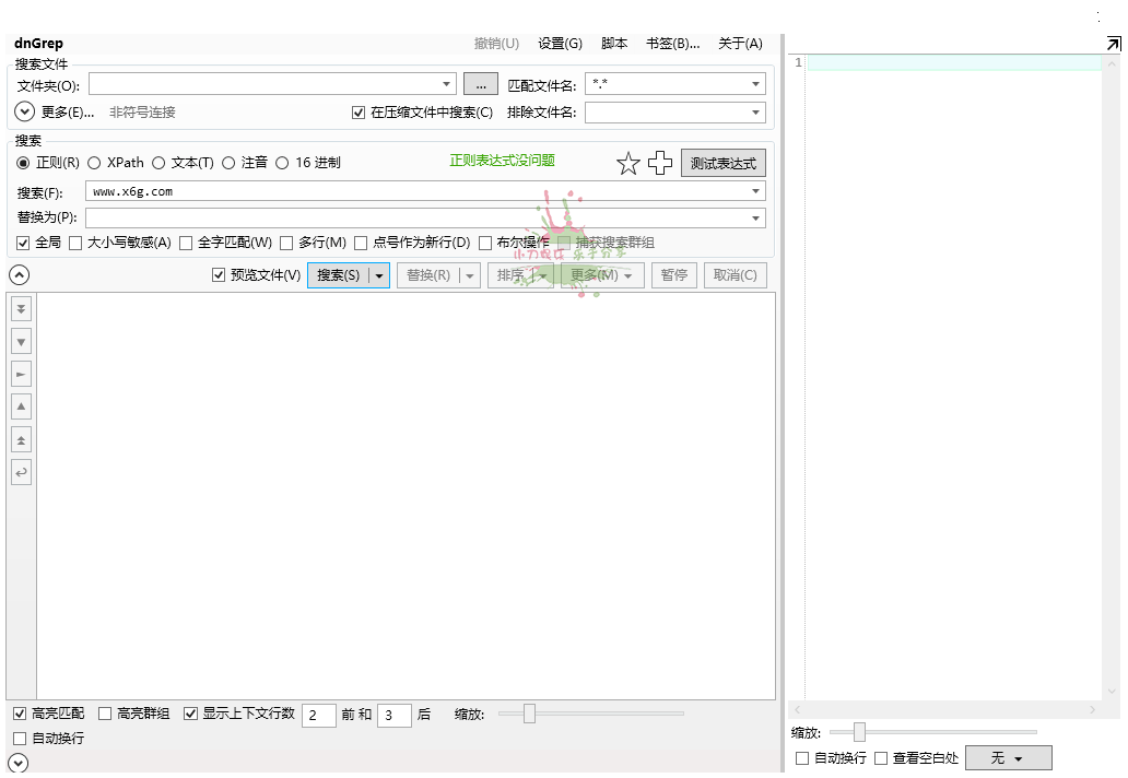 dnGrep文件搜索v4.5.41绿色版