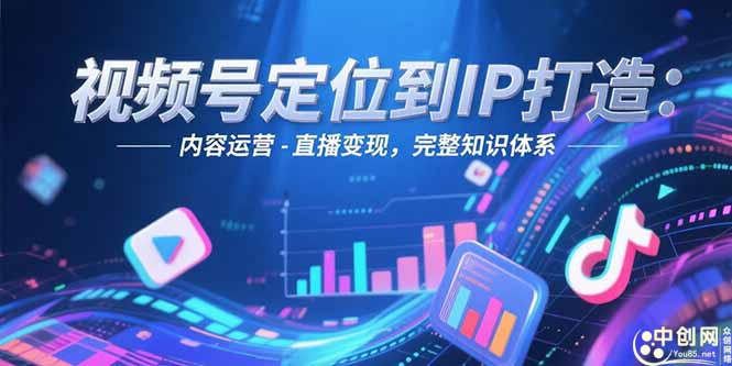 视频号定位到IP打造：账号搭建-内容运营-直播变现，完整知识体系网赚项目-副业赚钱-互联网创业-资源整合百读客