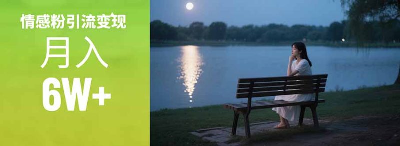 情感粉引流变现实操课:单月变现6w+,情感粉引流变现实操课网赚项目-副业赚钱-互联网创业-资源整合百读客