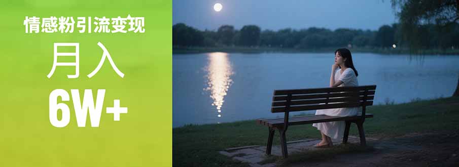 情感粉引流变现实操课：单月变现6w+，情感粉引流变现实操课