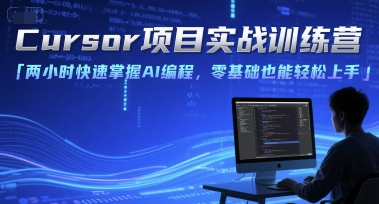Cursor项目实战训练营，两小时快速掌握AI编程，零基础也能轻松上手网赚项目-副业赚钱-互联网创业-资源整合百读客