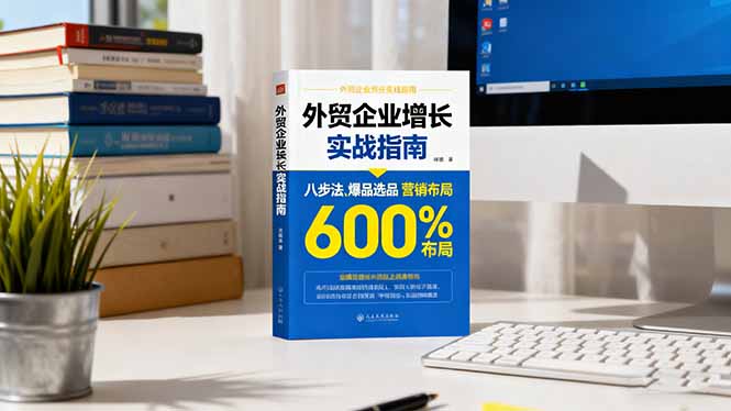 外贸企业增长实战指南，八步法、爆品选品、营销布局，业绩增长300%网赚项目-副业赚钱-互联网创业-资源整合百读客