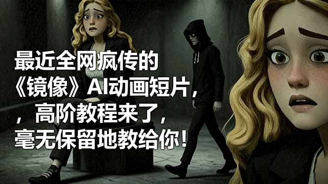 最近全网疯传的《镜像》AI动画短片，高阶教程来了，毫无保留地教给你！网赚项目-副业赚钱-互联网创业-资源整合百读客