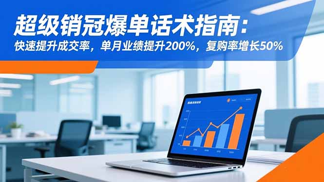 超级销冠爆单话术指南:快速提升成交率,单月业绩提升200%,复购率增长50%网赚项目-副业赚钱-互联网创业-资源整合百读客