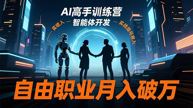 AI高手训练营3.0,ChatGPT,Midjourney,智能体开发,自由职业月入破万网赚项目-副业赚钱-互联网创业-资源整合百读客