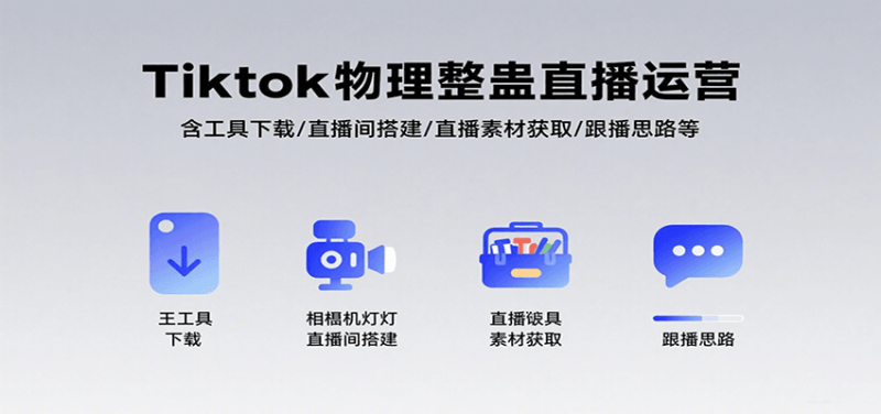 Tiktok物理整蛊直播运营，包含工具下载/直播间搭建/直播素材获取/跟播思路等网赚项目-副业赚钱-互联网创业-资源整合百读客