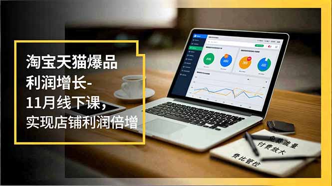 淘宝天猫爆品利润增长-11月线下课，免费流量、付费放大、费比管控，实现店铺利润倍增网赚项目-副业赚钱-互联网创业-资源整合百读客