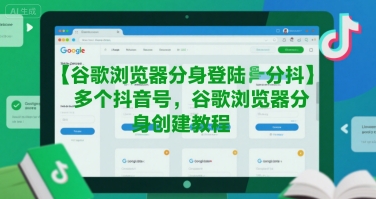 谷歌浏览器分身登陆多个抖音号,谷歌浏览器分身创建教程网赚项目-副业赚钱-互联网创业-资源整合百读客