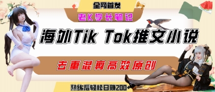 海外tiktok小说推文暴力项目,高停留率,高转化率,上手后一天搞顿饭钱不是问题网赚项目-副业赚钱-互联网创业-资源整合百读客