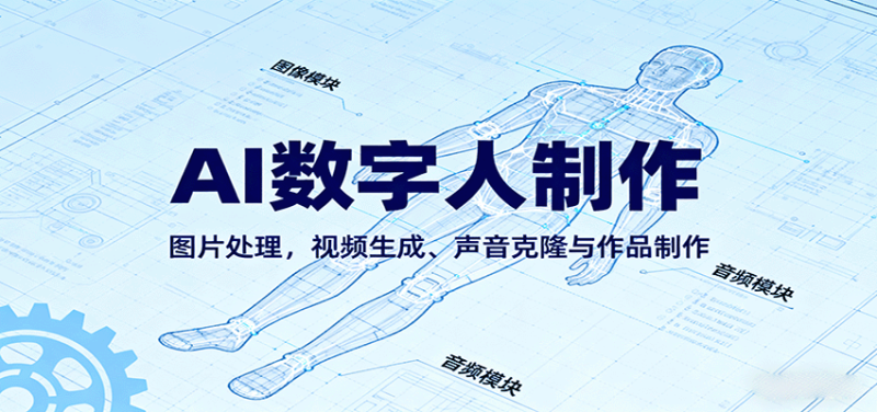 AI永生数字人制作教程：图片处理，视频生成、声音克隆与作品制作网赚项目-副业赚钱-互联网创业-资源整合百读客