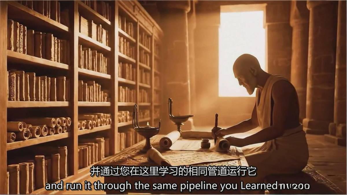 AI电影制作终极指南：从创意到成片，系统掌握智能影视全流程实战课（中英字幕）