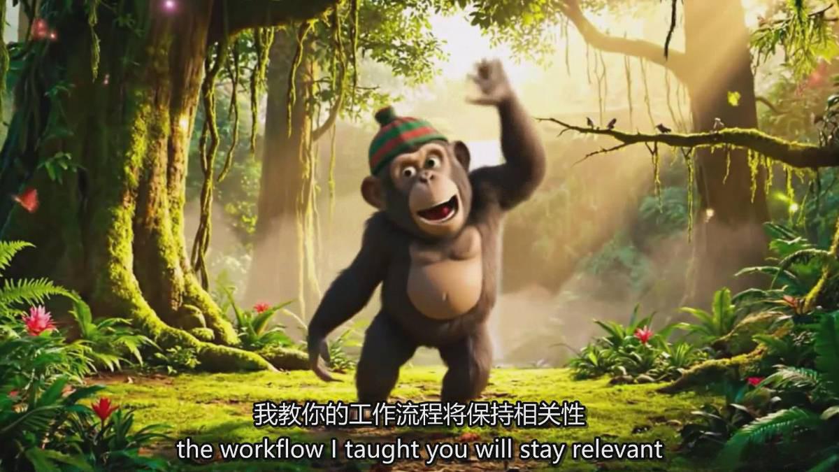 AI电影制作终极指南：从创意到成片，系统掌握智能影视全流程实战课（中英字幕）