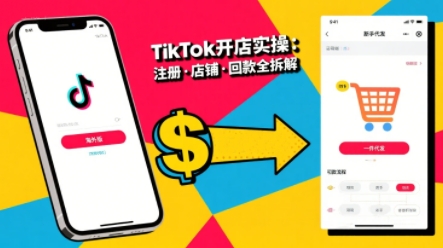TikTok从开店到投流的进阶课，从基础实操到高阶技巧一网打尽网赚项目-副业赚钱-互联网创业-资源整合百读客