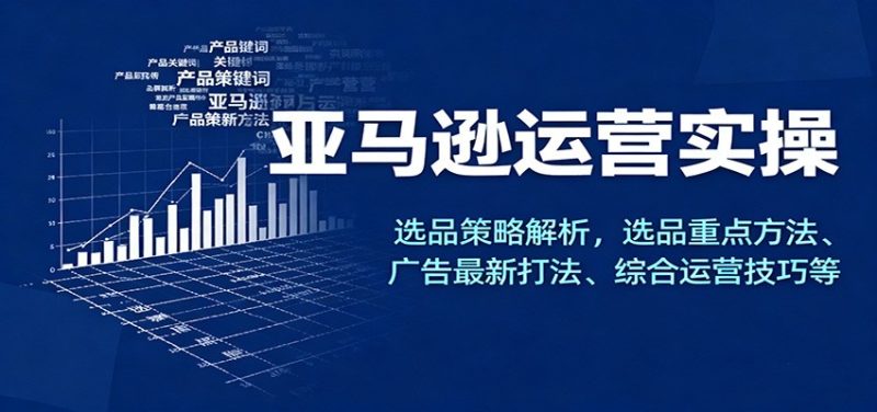 亚马逊运营实操，选品策略解析，选品重点方法、广告最新打法、综合运营技巧等网赚项目-副业赚钱-互联网创业-资源整合百读客