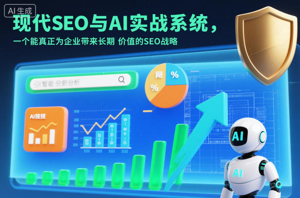 现代SEO与AI实战系统,一个能真正为企业带来长期价值的SEO战略(英语+中文字幕)网赚项目-副业赚钱-互联网创业-资源整合百读客