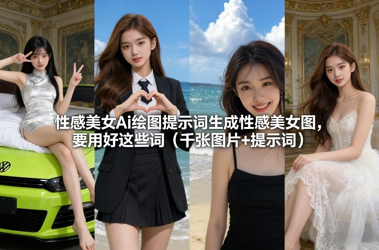 性感美女Ai绘图提示词生成性感美女图,要用好这些词(千张图片+提示词)网赚项目-副业赚钱-互联网创业-资源整合百读客