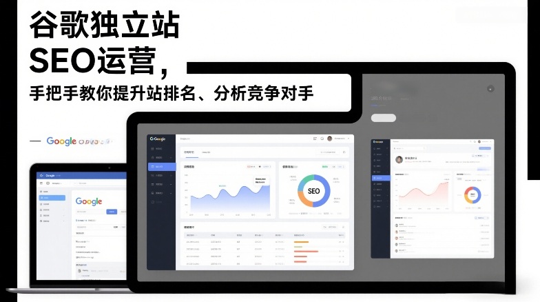 谷歌独立站SEO运营,手把手教你提升网站排名、分析竞争对手(更新2026)网赚项目-副业赚钱-互联网创业-资源整合百读客