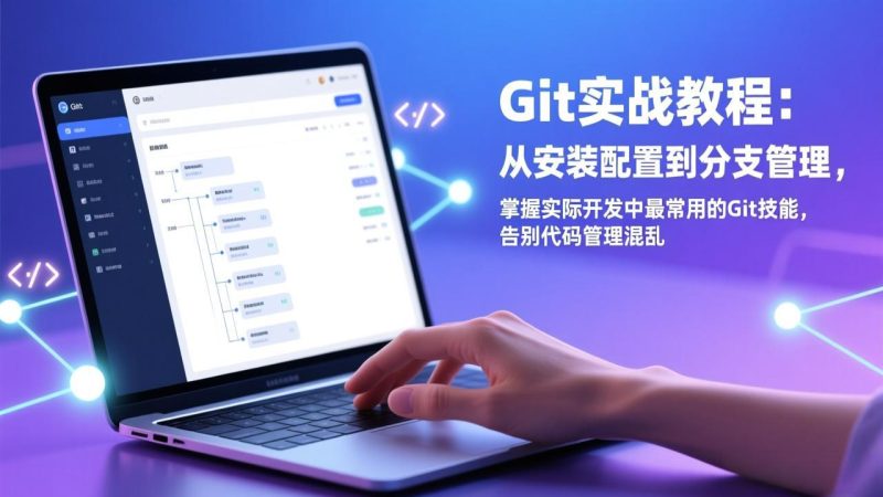 Git实战教程:从安装配置到分支管理,掌握实际开发中最常用的Git技能,告别代码管理混乱网赚项目-副业赚钱-互联网创业-资源整合百读客