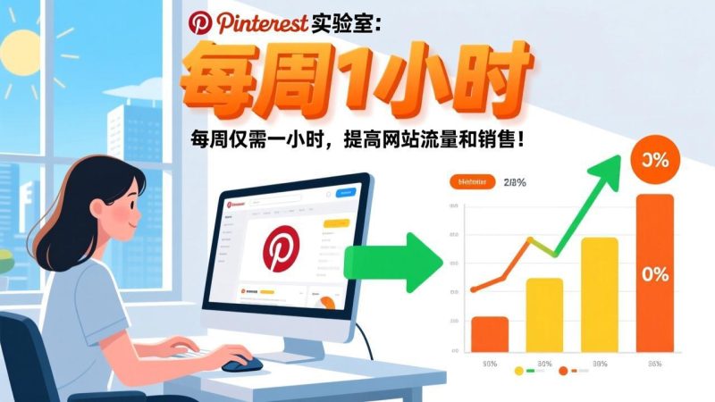 Pinterest实验室:每周仅需一小时,提高网站流量和销售!网赚项目-副业赚钱-互联网创业-资源整合百读客