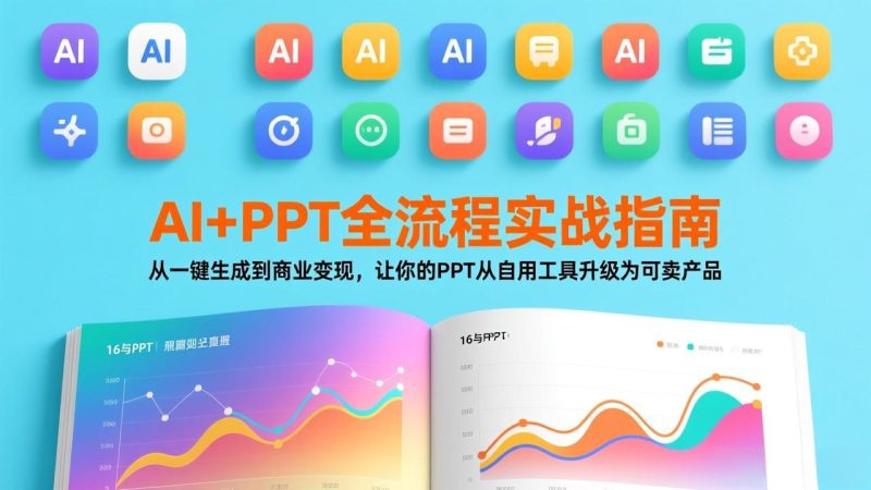 AI+PPT全流程实战指南：从一键生成到商业变现，让你的PPT从自用工具升级为可卖产品网赚项目-副业赚钱-互联网创业-资源整合百读客
